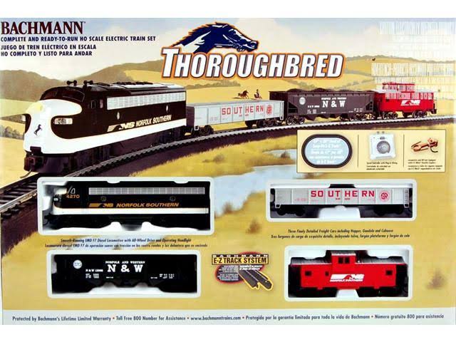Bachmann HO Thoroughbred Electric Train Set