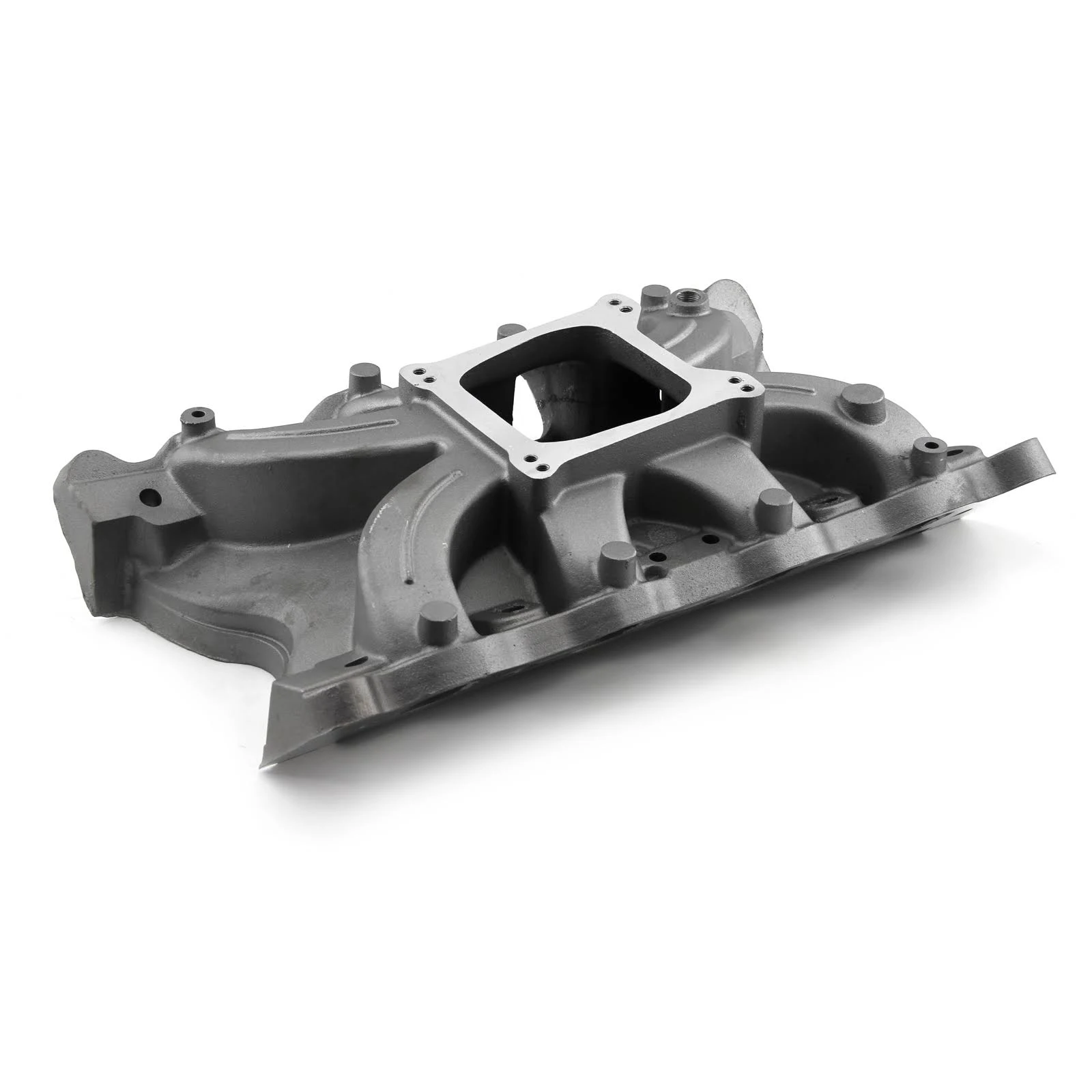 Ford 302 351C Cleveland 3V ( 4V w/ Tongues ) Torque Intake Manifold Satin