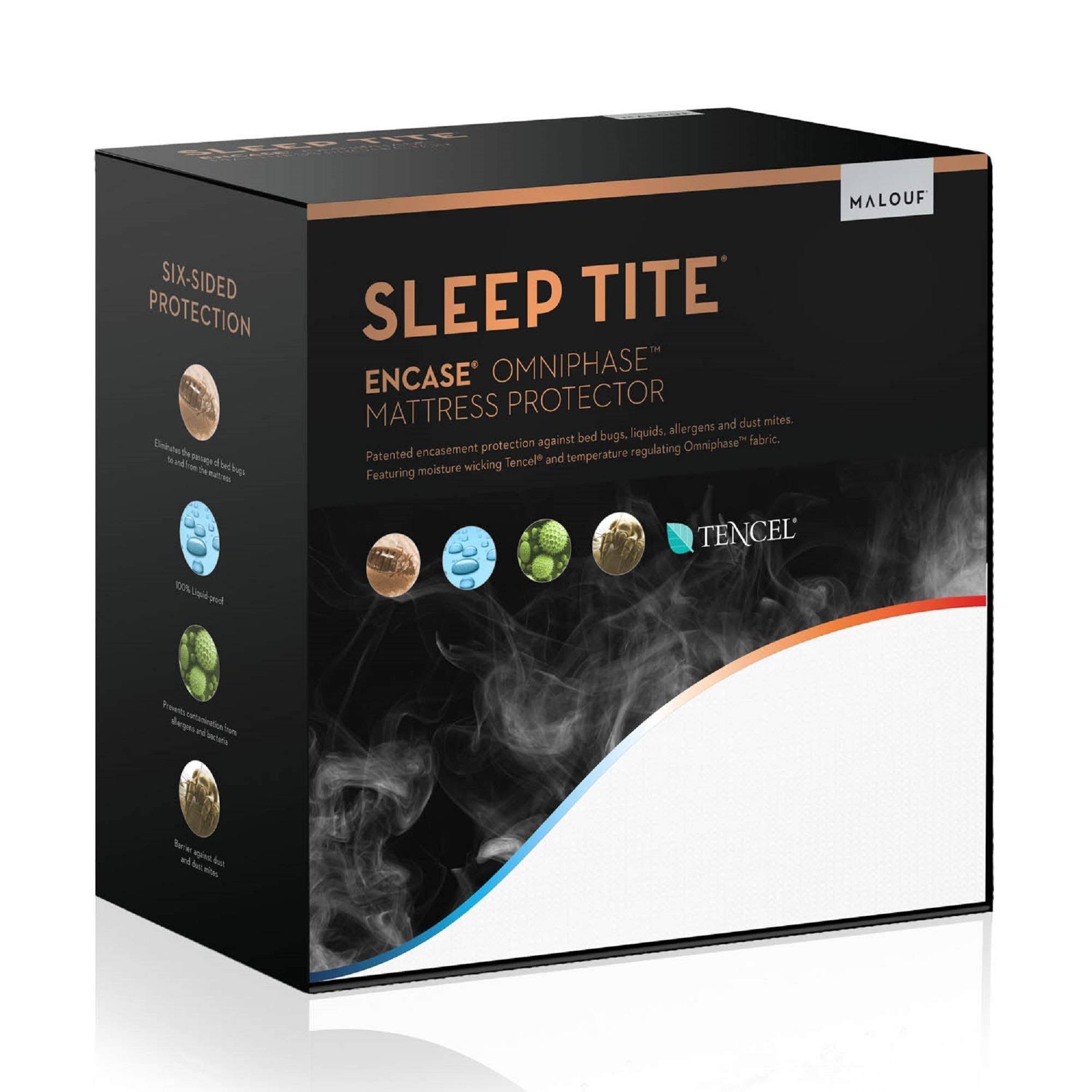 Sleep Tite Encase Omniphase Mattress PROTECTOR, Size: Split Queen