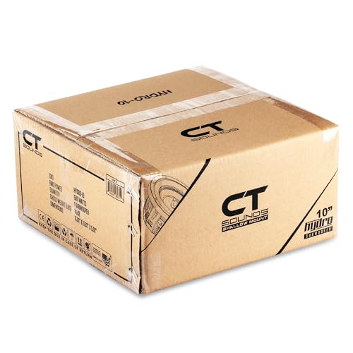 CT Sounds Hydro 12” Dual 4-Ohm 1000-Watt Shallow Mount Car Subwoofer
