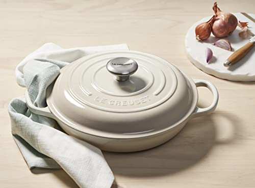 Le Creuset Enameled Cast Iron Signature Braiser, 5 qt. , Cerise