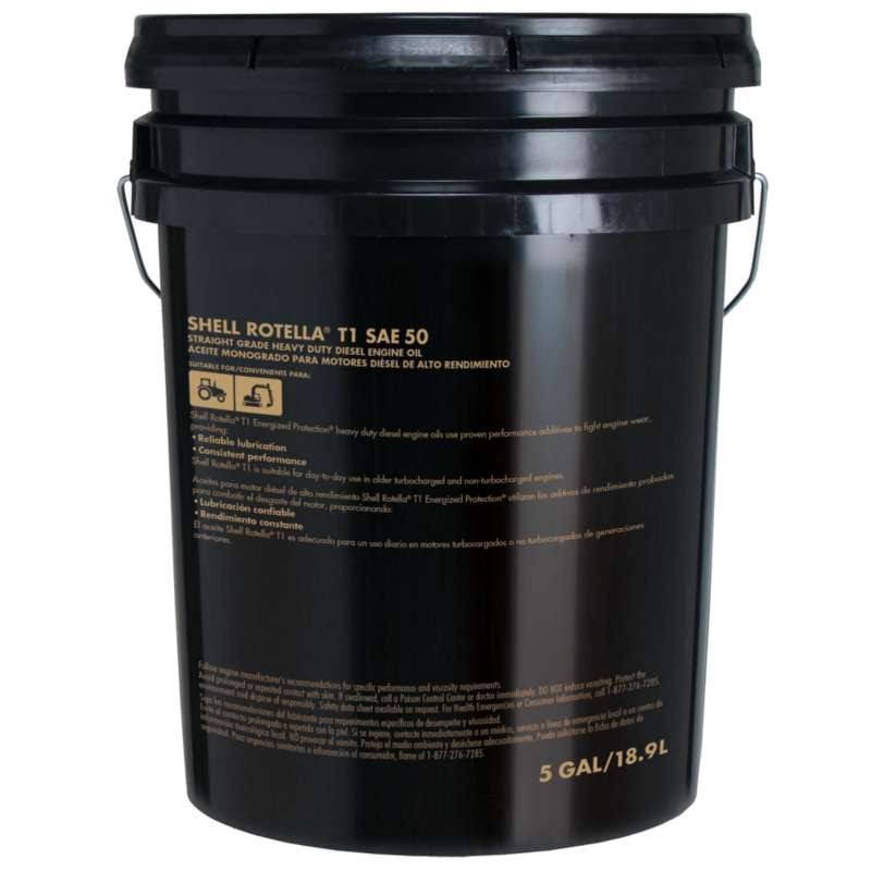 Shell T1 Motor Oil 50W Conventional 5 Gal (US)