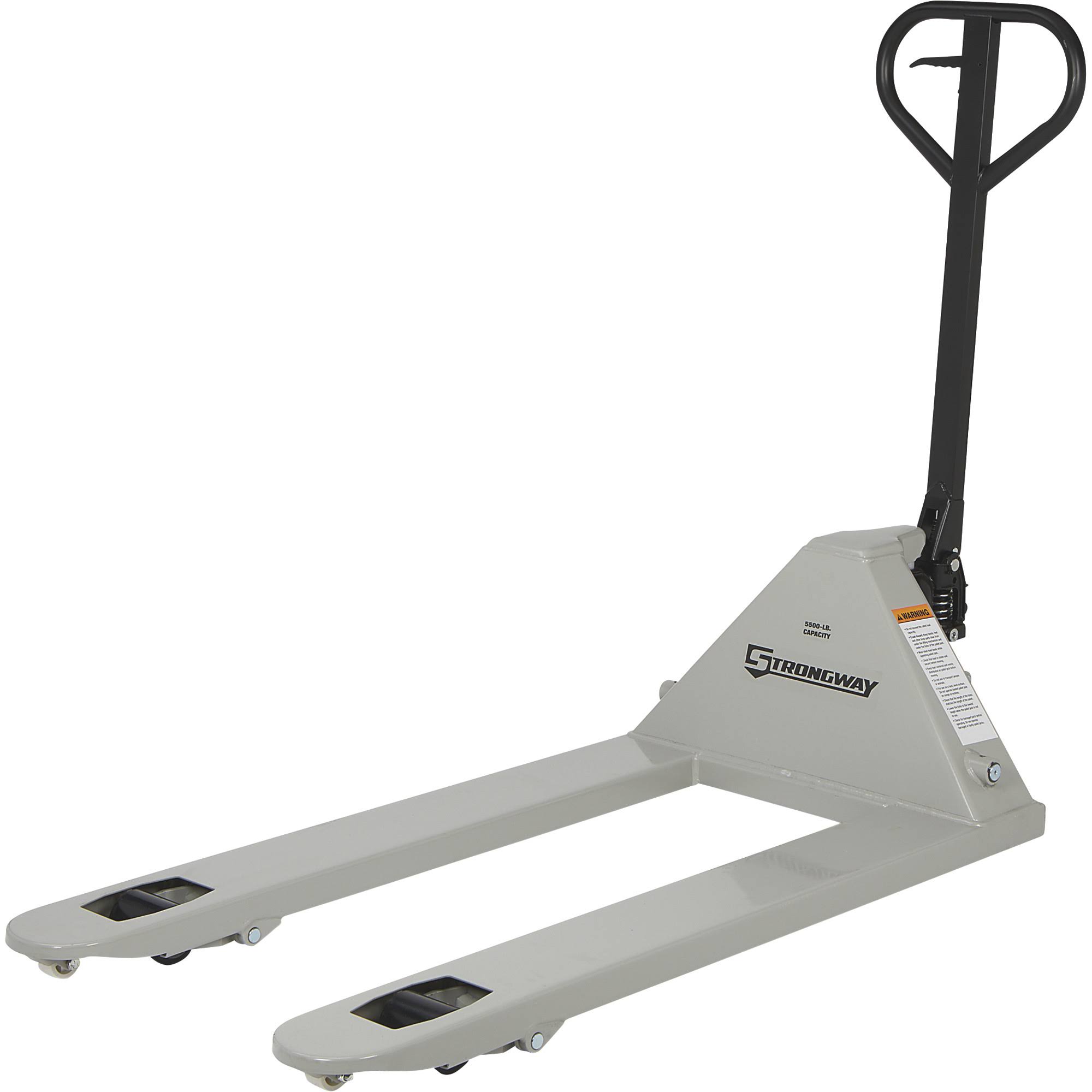 Strongway Pallet Jack - 5500-Lb. Capacity, 61inch L x 27inch W, Model 51-S00