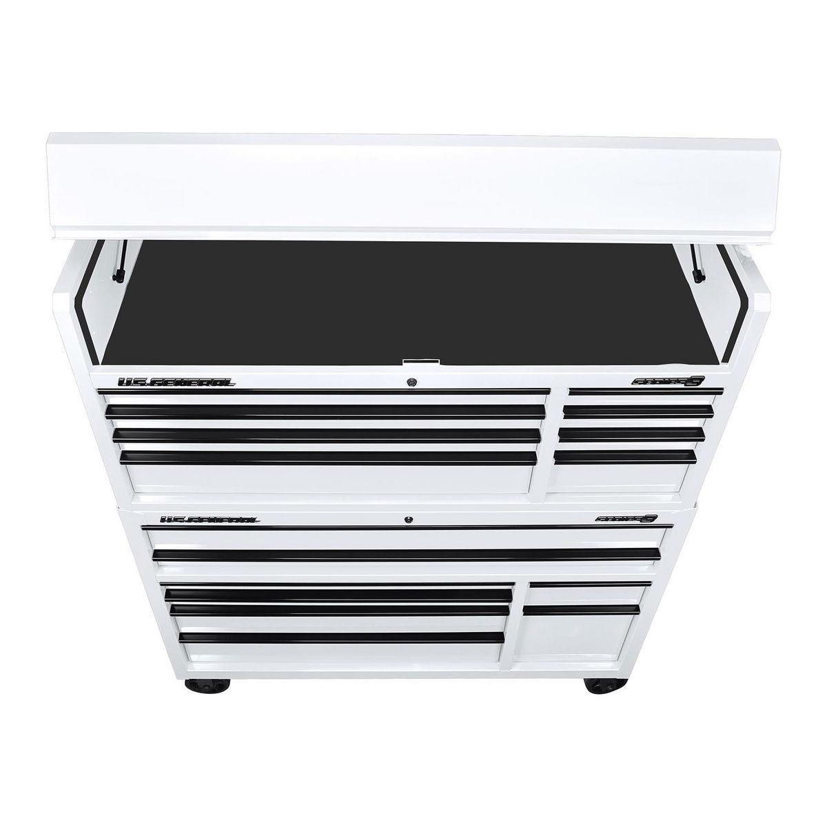 U.S. GENERAL 56 in. x 22 in. Top Chest, Series 3, Green
