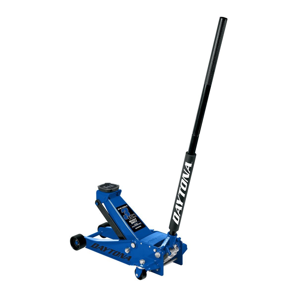 DAYTONA 3 Ton Professional Floor Jack with RAPID PUMP, Blue