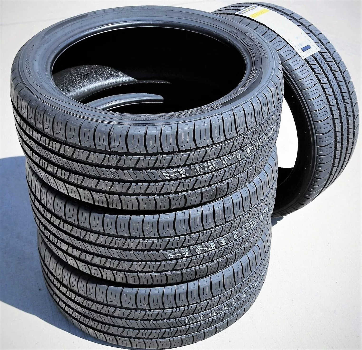 Set of 4 (FOUR) Goodyear Assurance All-Season 225/45R18 91V A/S All Season Tires Fits: 2012 Toyota Camry XLE. 2008-12 Ford Fusion SEL