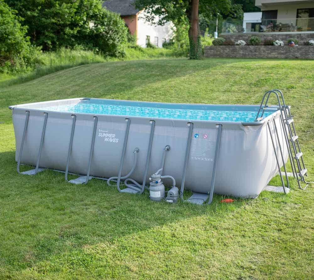 Summer Waves Frame Pool Complete Set, Rectangular 549 x 274 x 132 cm