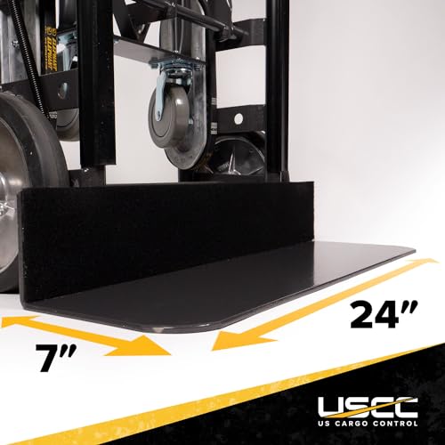 Steel Hand Truck - Heavy Duty 1,000-1,200 Pound Capacity - Appliance Hand Dolly with Single Auto Recoil System