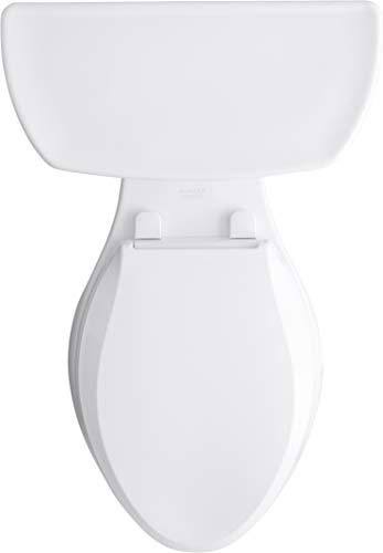 Kohler K-3999-0 Highline Comfort Height Two-Piece Elongated 1.28 GPF Chair Height Toilet, White