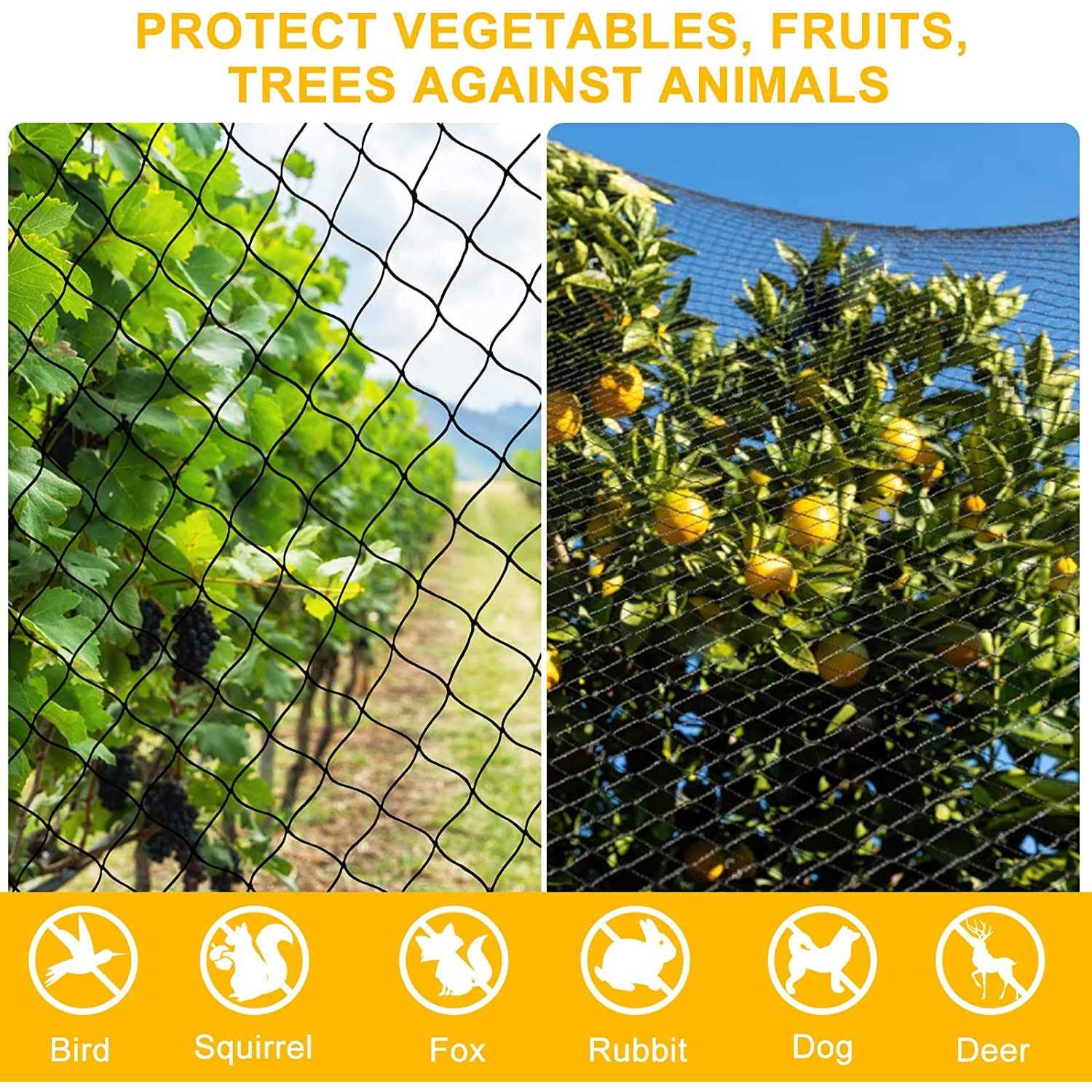 BSTPCOO Bird Net 1 Mesh Nylon Bird Netting for garden - Shop Hardware Tools Online Store