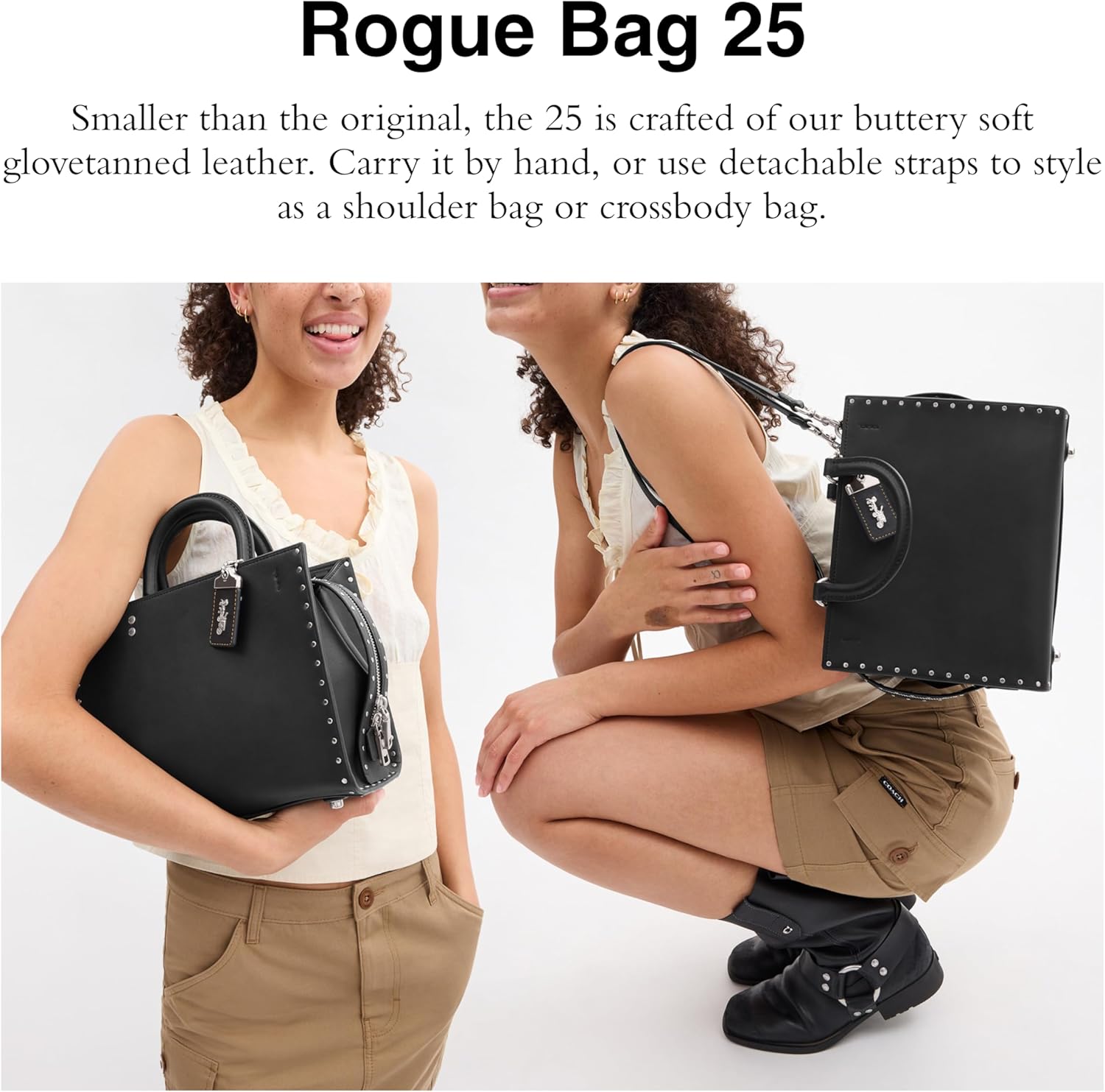 Coach Rogue Bag 25, Black