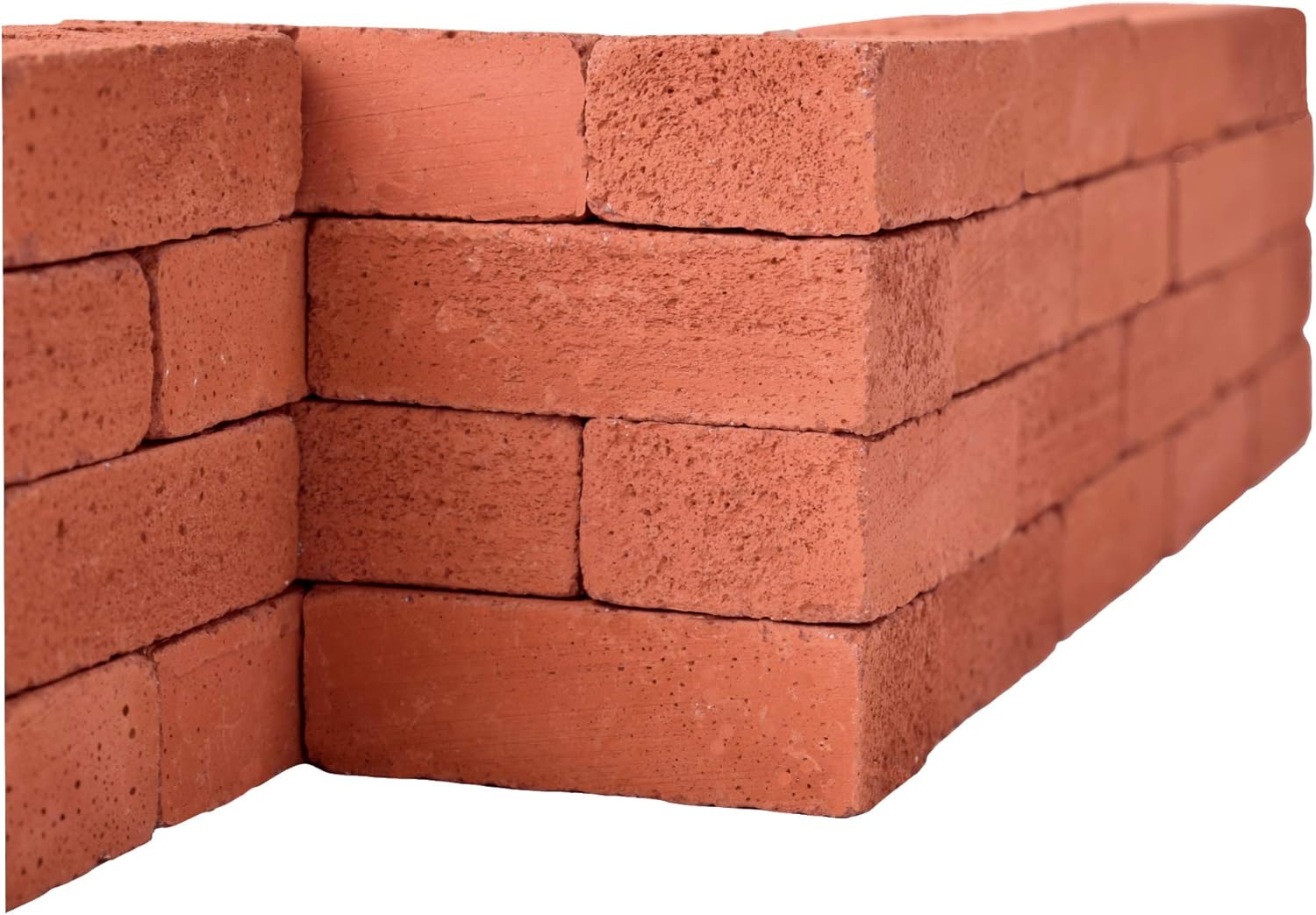 Acacia Grove Mini Red Bricks, 1:6 Scale (160 Pack) Pack of 2