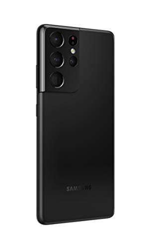 SAMSUNG Galaxy S21 Ultra 5G Factory Unlocked Android Cell Phone US Version Smartphone Pro-Grade Camera 8K Video 108MP High Res Phantom Black
