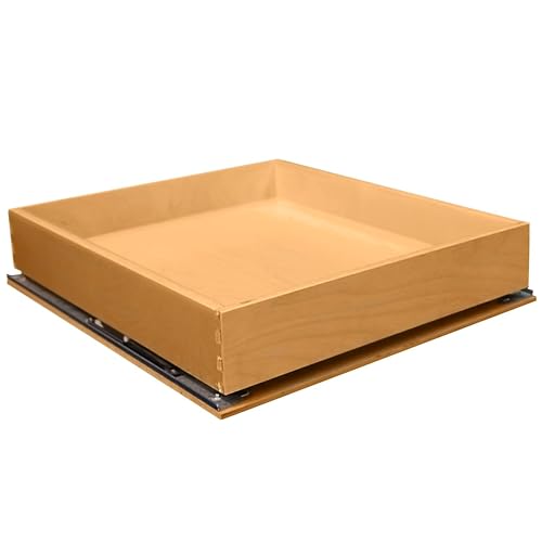 SlidingSusan Pull-Out Drawer Organizer for Cabinets, Gliding Soft Close Shelves for Kitchen, Pantry, and Storage Organization, Fast DIY Installation