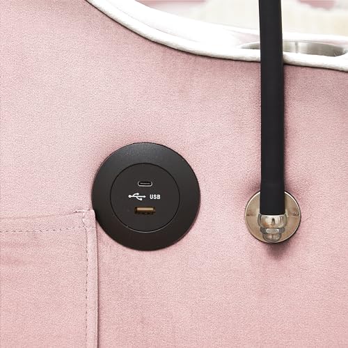Pull Out Sofa Bed Velvet Sleeper Sofa Bed, Convertible Loveseat Sofa Bed with Reclining Backrest, USB Port, Ashtray Swivel Phone Stand and Pockets (Pink)