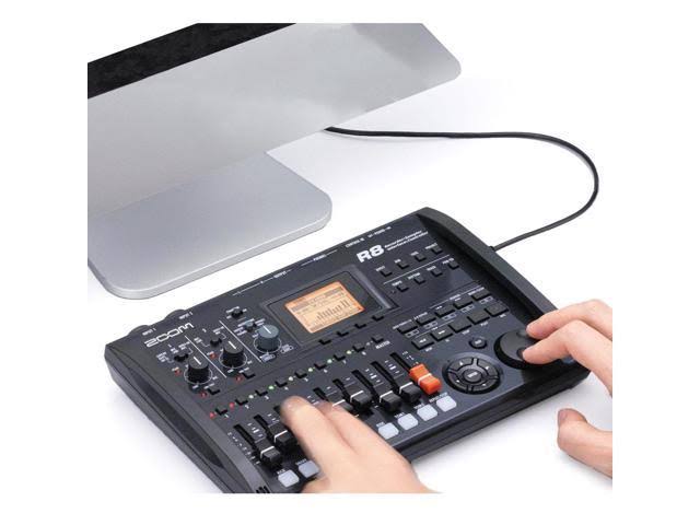 Zoom R8 Recorder - 8-Track Recorder - Audio Interface - Pad Sampler