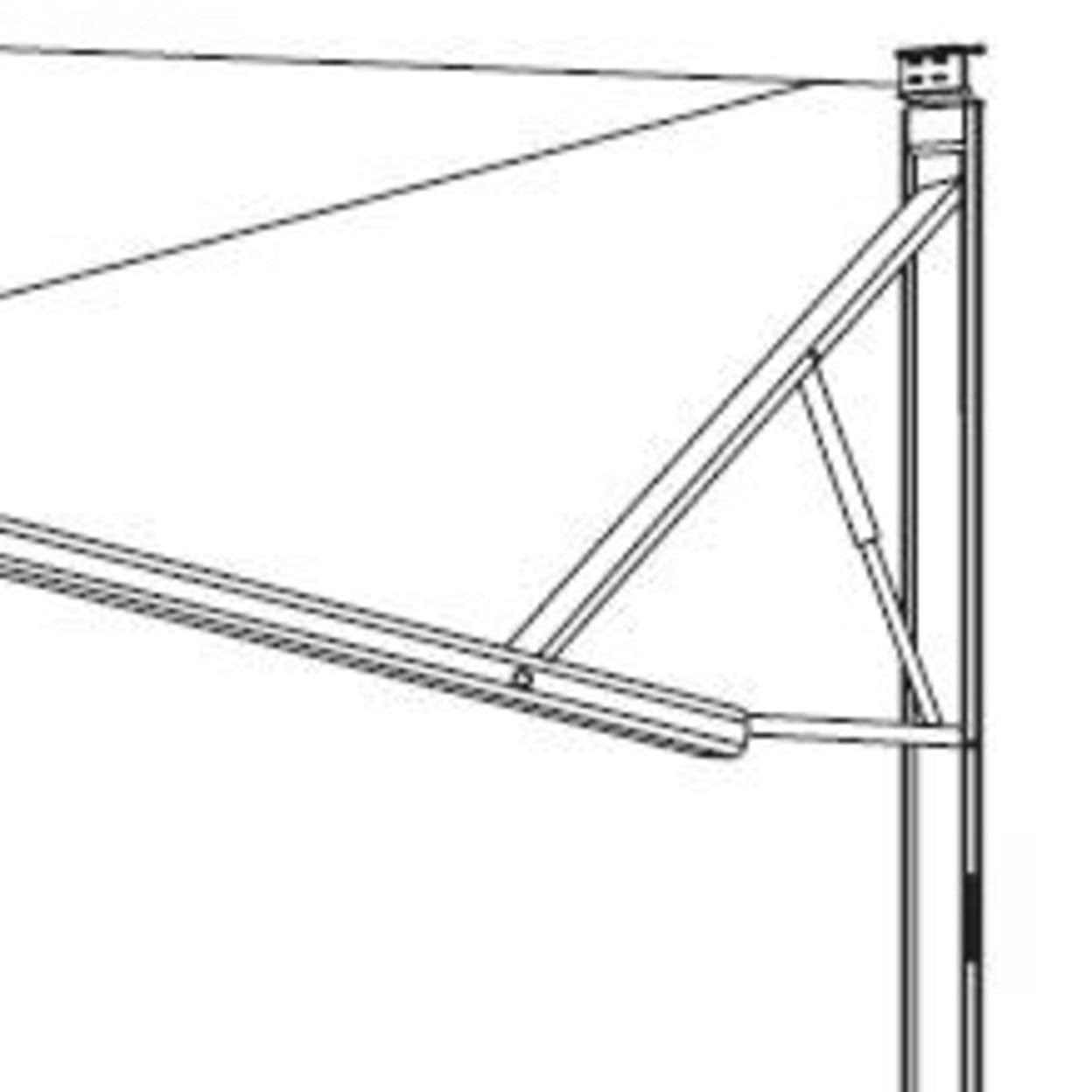 Dometic Black Power Awning Hardware 8952002.400U