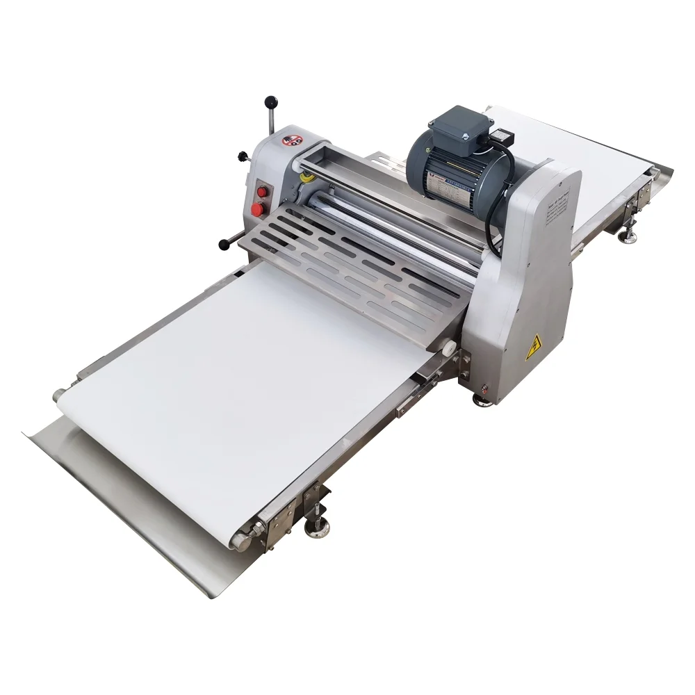 Commercial Use Dough Sheeter Collapsible Bench Top Pastry Machine 600mm