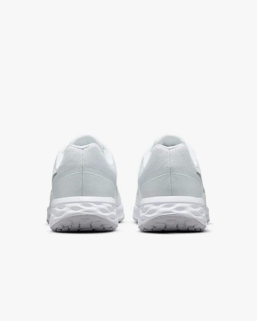 Nike Revolution 6 DC3729-101 Women's White Road Running Shoes Size US 11 ER1057