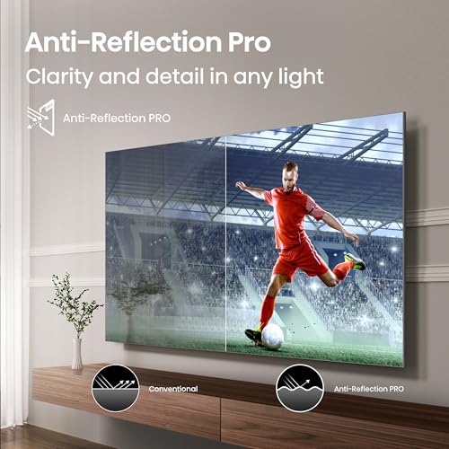 Hisense 55" Class U8 Mini-LED ULED 4K UHD Google Smart TV (55U8QG, 2025 Model) - QLED, Native 165Hz, VRR 288, Up to LD5600, 5000 Nits, HDR10+, Dolby Vision IQ · Atmos, IMAX Enhanced, 4.1.2 Ch Audio