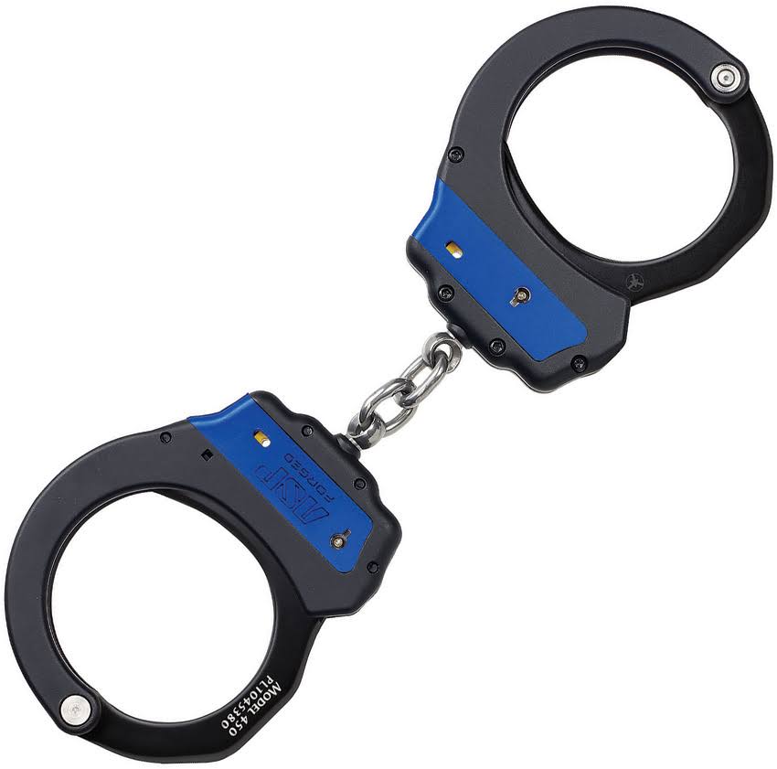 ASP Blue Line Ultra Cuffs Chain Aluminum Bow, 56006