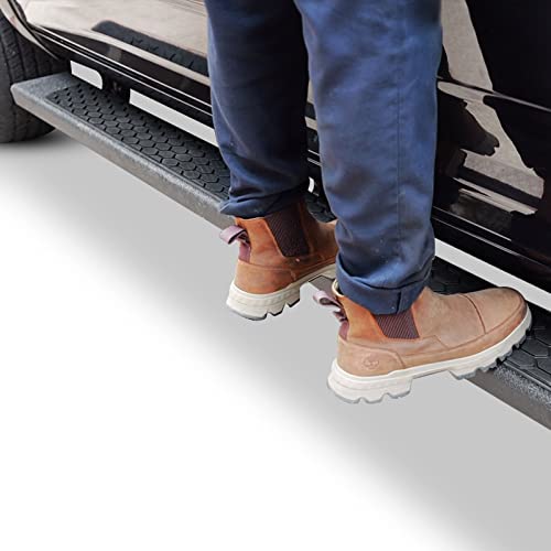 6.5 Inch Running Boards Compatible with 2009-2018 Dodge Ram 1500 Quad Cab(Incl. 19-23 Classic Model) & 2010-2024 Ram 2500 3500 Quad Cab. Side Steps Rock Sliders Nerf Bars Stainless Steel
