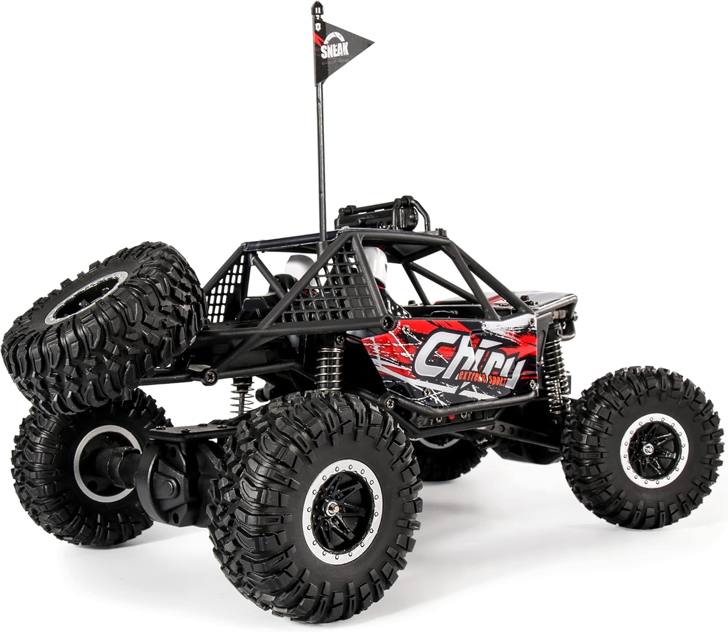 MIEBELY Rock Crawler �C RC Rock Crawler 4x4 �C Remote Control Car for Adults and Children �C High Speed and Rock Climbing RC Crawler �C 1:16 Scale High Speed Climbing Car �C 75 Degrees Climbing Angle