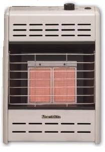 Empire Vent-Free Radiant Heater Natural GAS 10000 BTU, Thermostatic C
