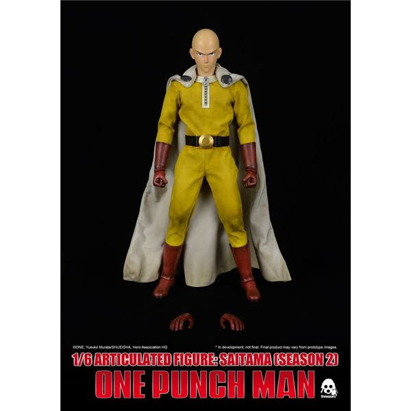 One-Punch Man Saitama (Season 2) 1/6 Scale Action Figure