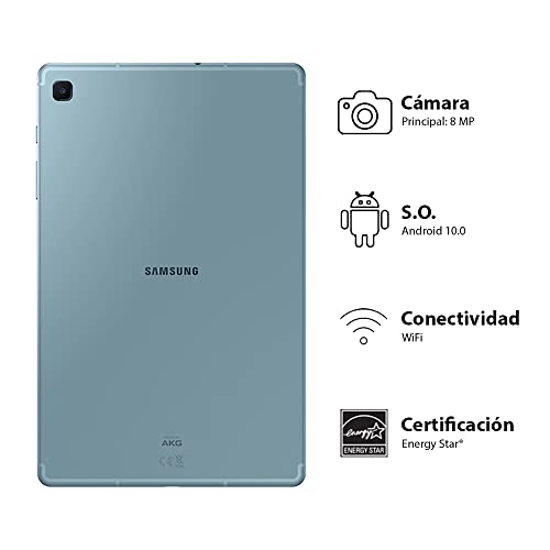 SAMSUNG Galaxy Tab S6 Lite 10.4" 64GB Android Tablet w/Long Lasting Battery, S Pen Included, Slim Metal Design, AKG Dual Speakers, US Version, Oxford Gray (Renewed)