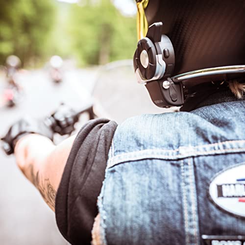 Sena 20S EVO Motorcycle Bluetooth Headset Communication System with HD Speakers,Black SC-A0325 High Definition Speakers