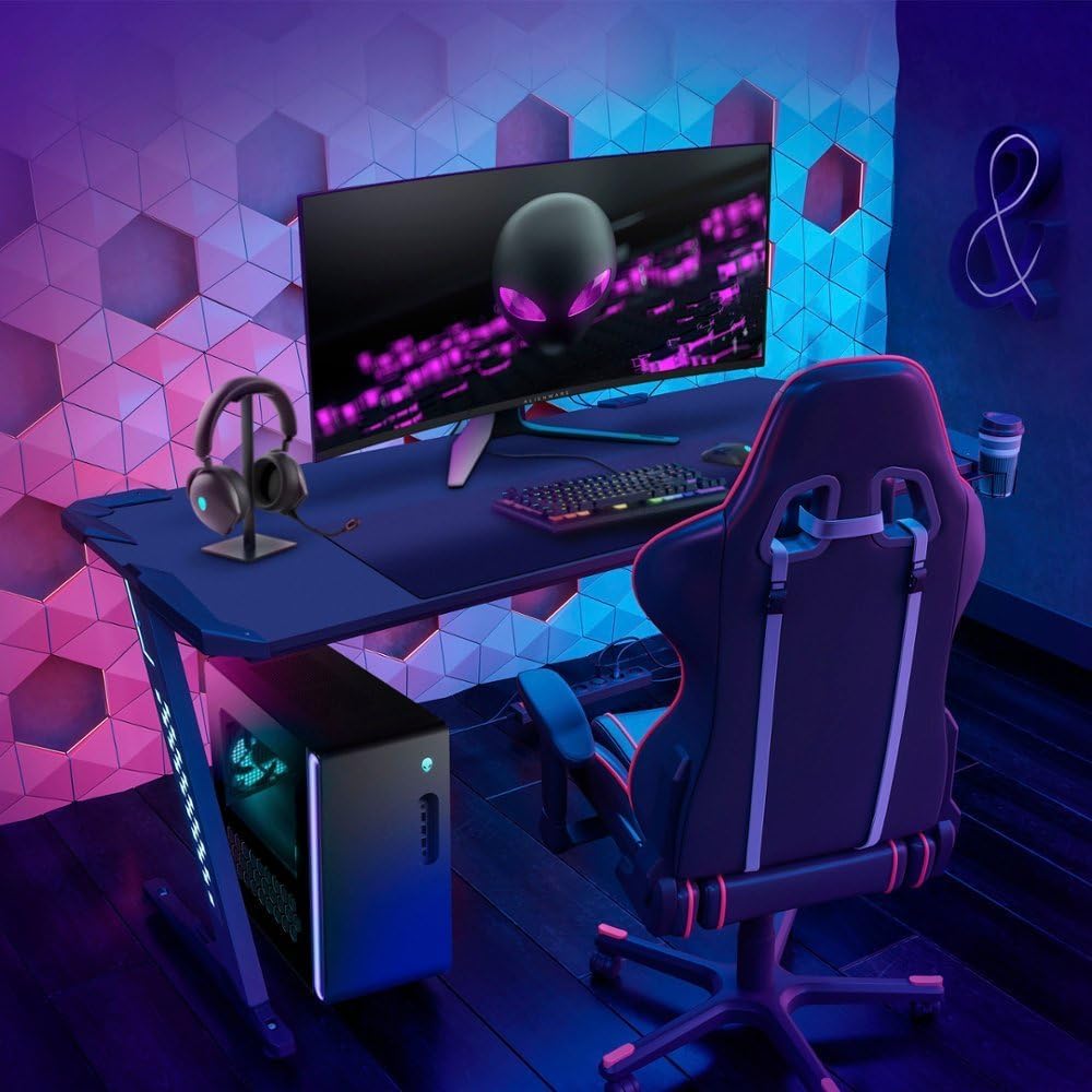 Alienware Aurora R16 Gaming Desktop PC - Intel Core i7-13700K 16-Core up to 5.40 GHz, 32GB RAM, 1TB NVMe SSD + 12TB HDD, GeForce RTX 4080 16GB GDDR6X, Windows 11 Pro, Liquid Cooling, Basalt Black