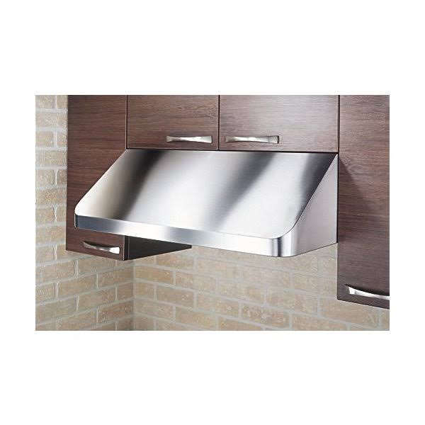 Kobe CHX9136SQB-1 Brillia 36-Inch Under Cabinet Range Hood, 3-Speed, 680 CFM, LED