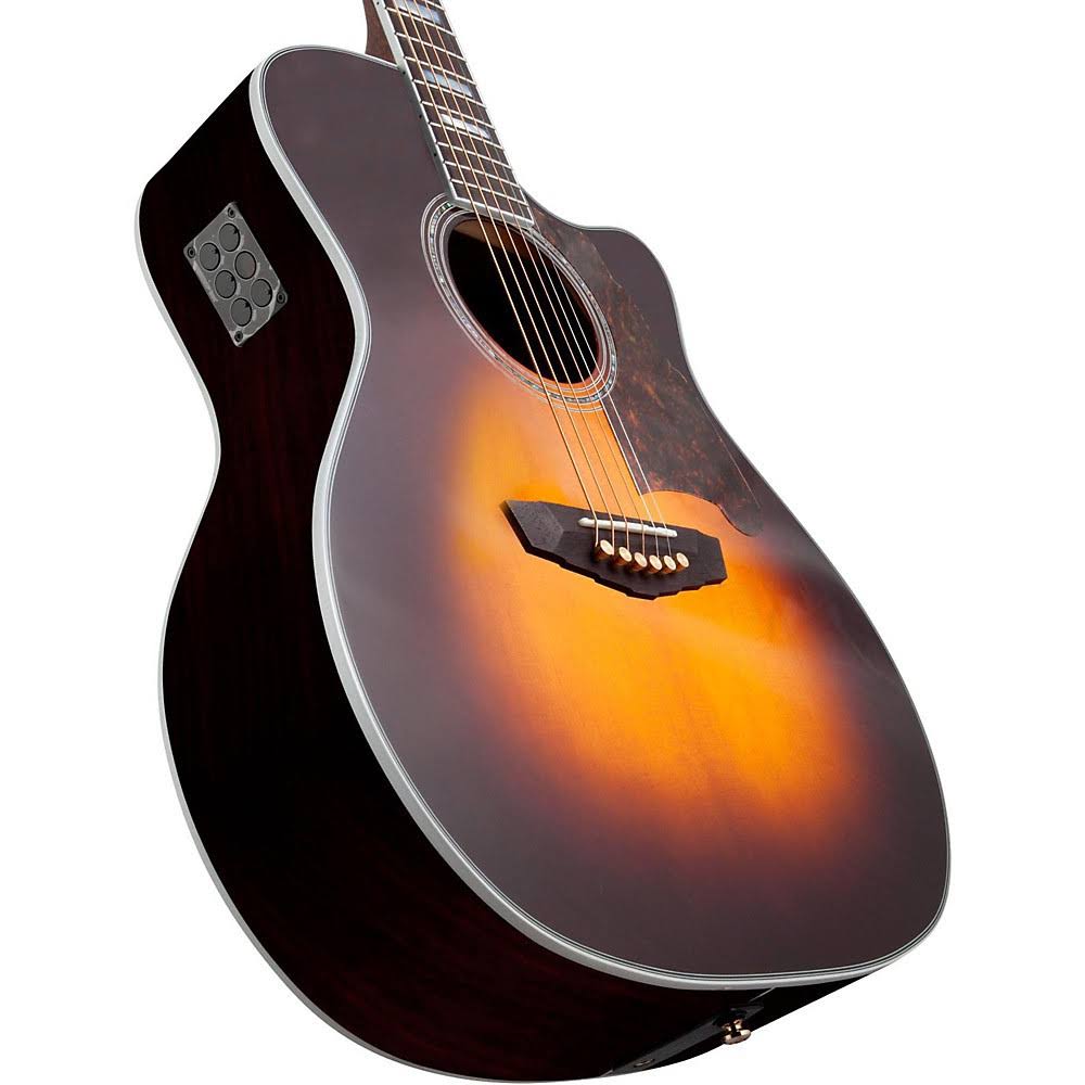 D&Angelico Excel Gramercy Acoustic-Electric Guitar Sunburst