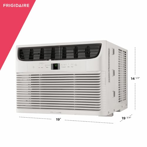 Frigidaire FFRA051WAE Window-Mounted Room Air Conditioner, 5,000 BTU with Temperature Control and Easy-to-Clean Washable Filter, in White