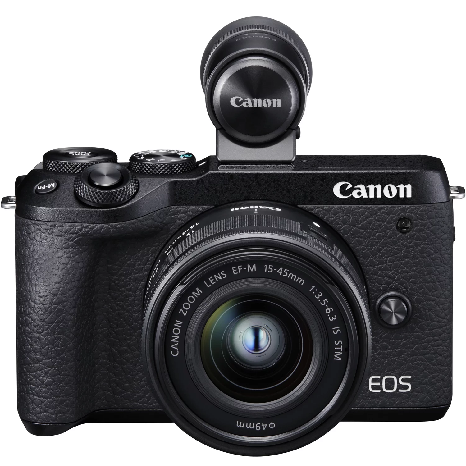 Canon EOS M6 Mark II 32.5 Megapixel Mirrorless Camera with Lens, 0.59", 1.77", Black - Curated Treasures Market