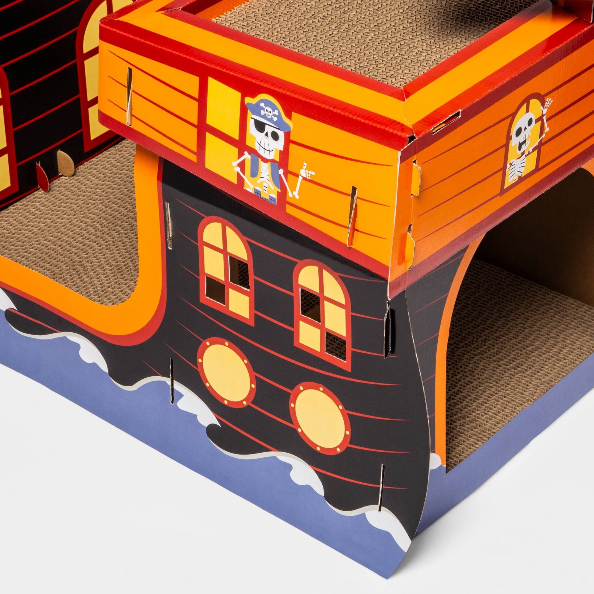 Pirate Ship Cat Scratcher Toy - Hyde u0026 EEK! Boutique