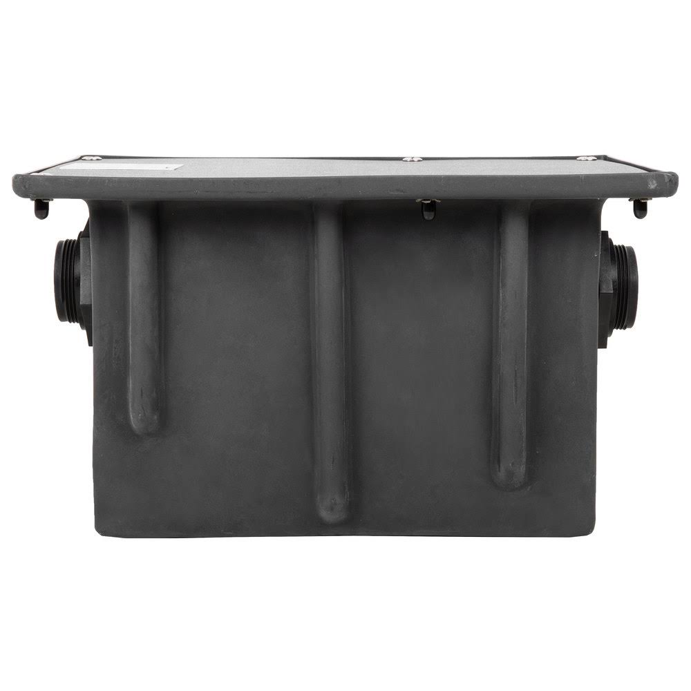 Ashland PolyTrap 4807 14 lb. Grease Trap with Threaded Connections
