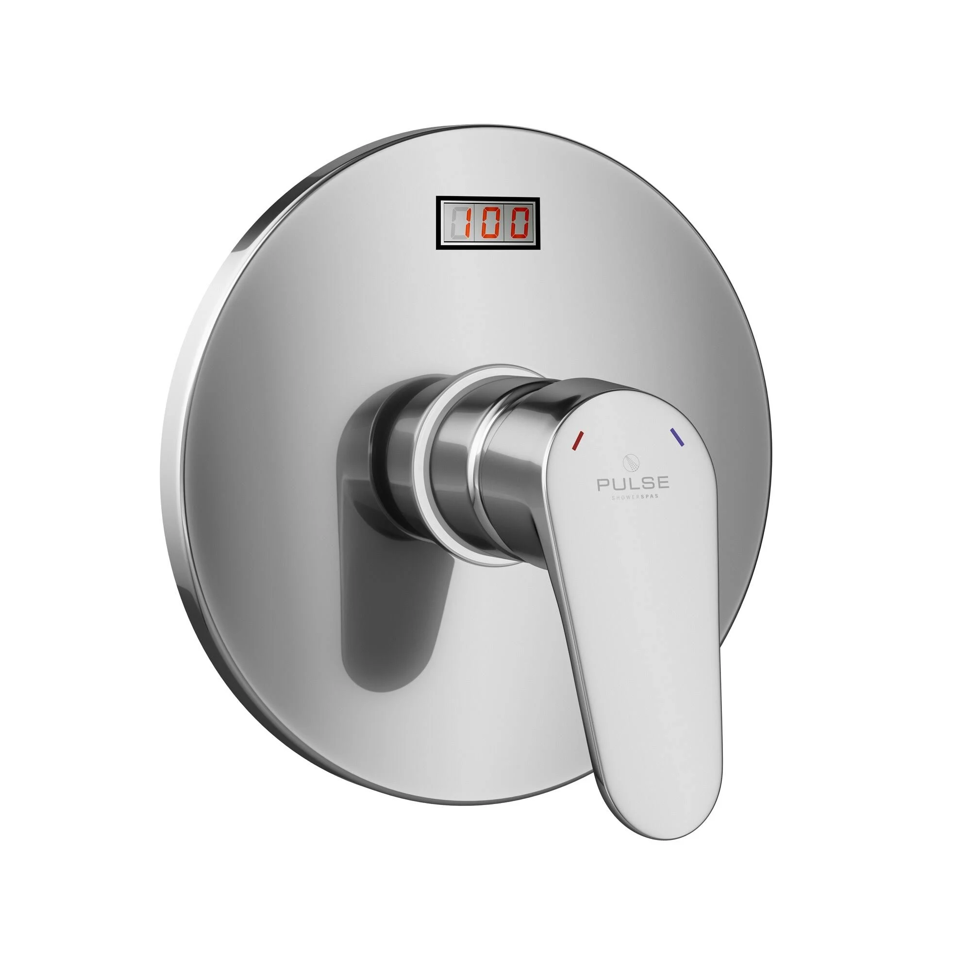 Pulse ShowerSpas Rough-In VALVE-PRESSURE Balance-Chrome Trim Kit 3002-RIV-PB-CH