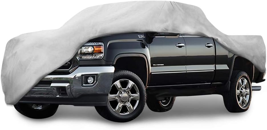 Motor Trend T-800 Truck Cover for Ford F-150 2001-2019 Super Crew/Cab Short Bed Custom Fit All Weather Waterproof Pickup Protection