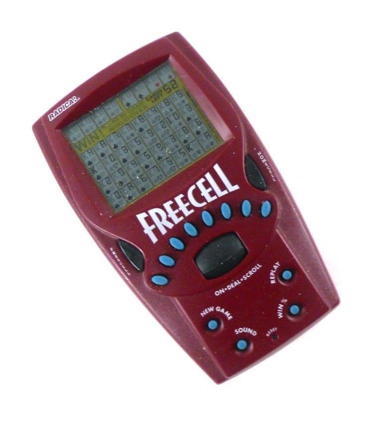 Radica Handheld Freecell Solitaire Game - 8019