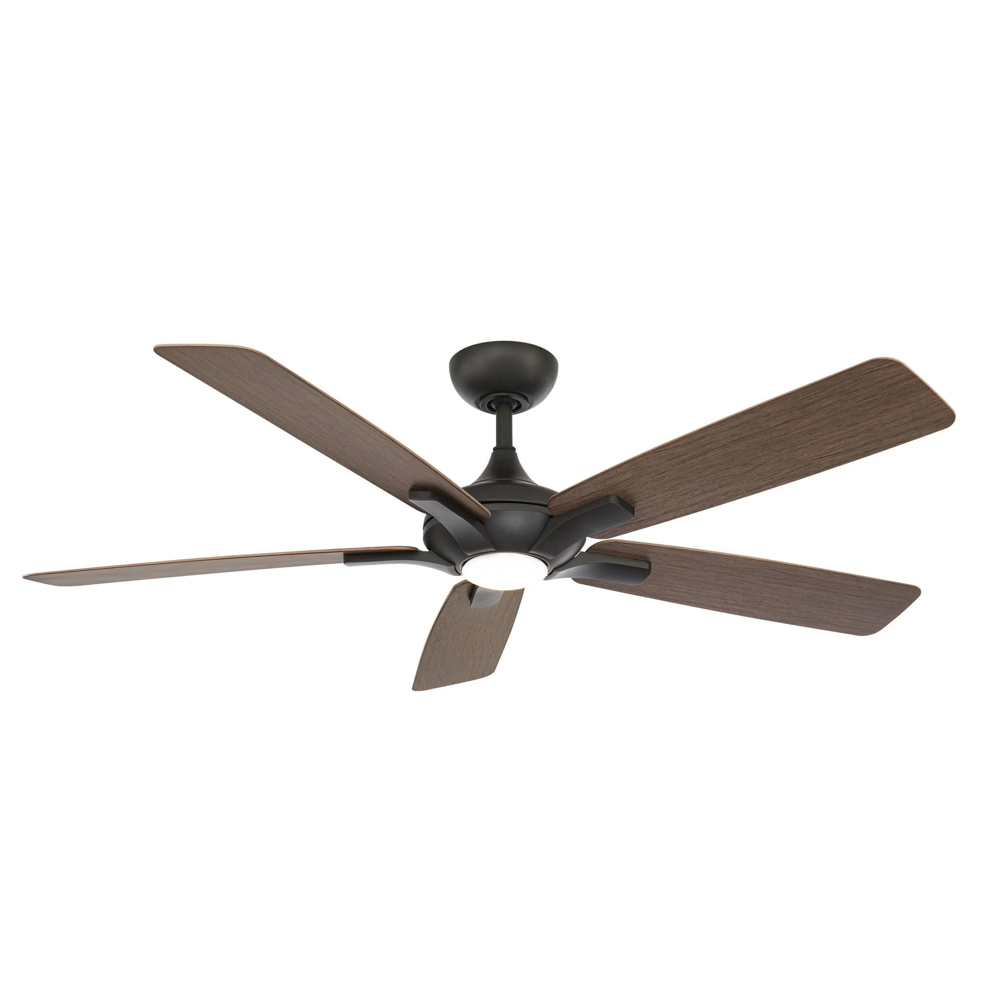 Mykonos 60 inch Ceiling Fan with Light by Modern Forms, Bronze / Dark Walnut, FR-W2008-60L-BZ/DW