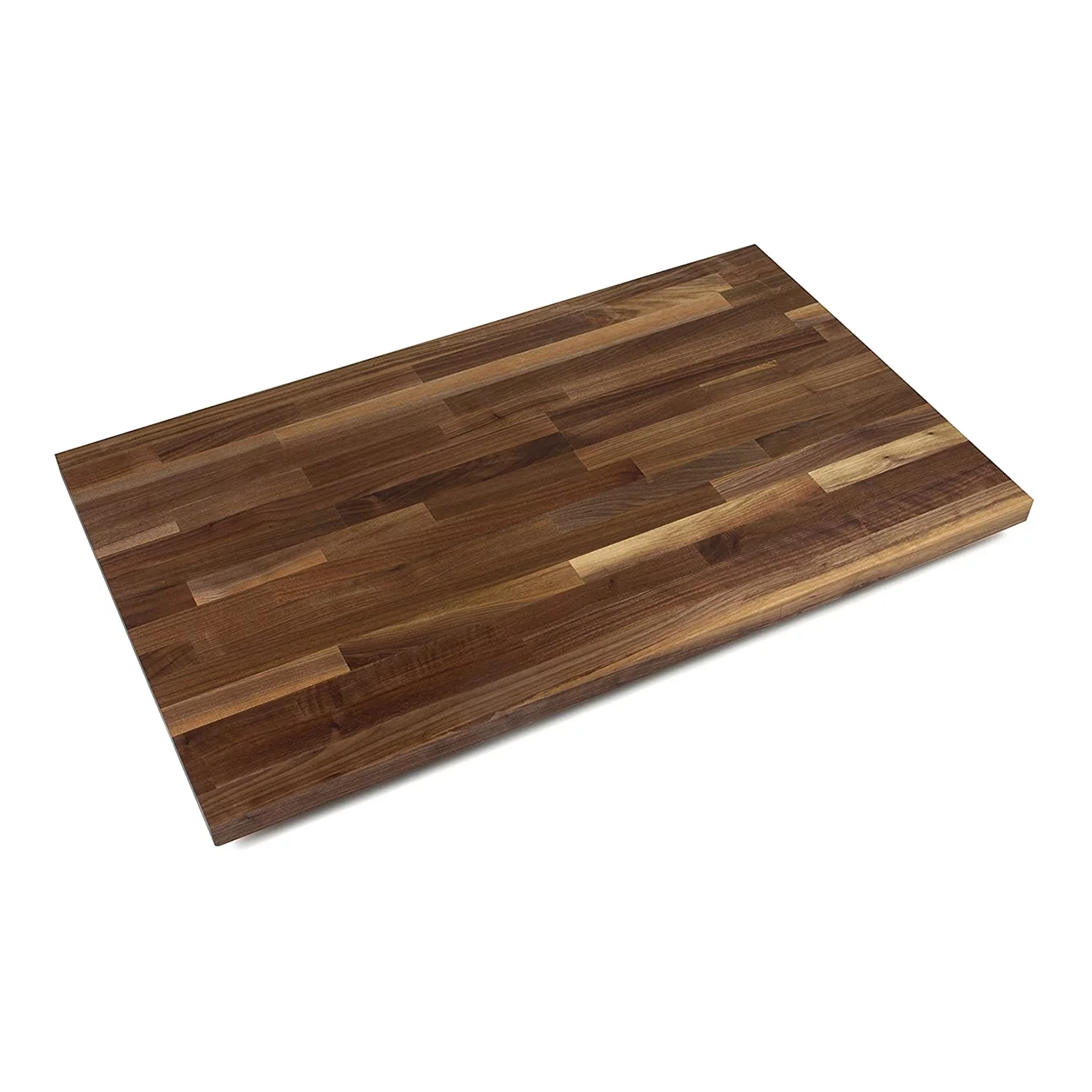 John Boos 12 x 25 Inch Walnut Wood Butcher Block Countertop w/Natural Oil Finish - Curated Treasures Market