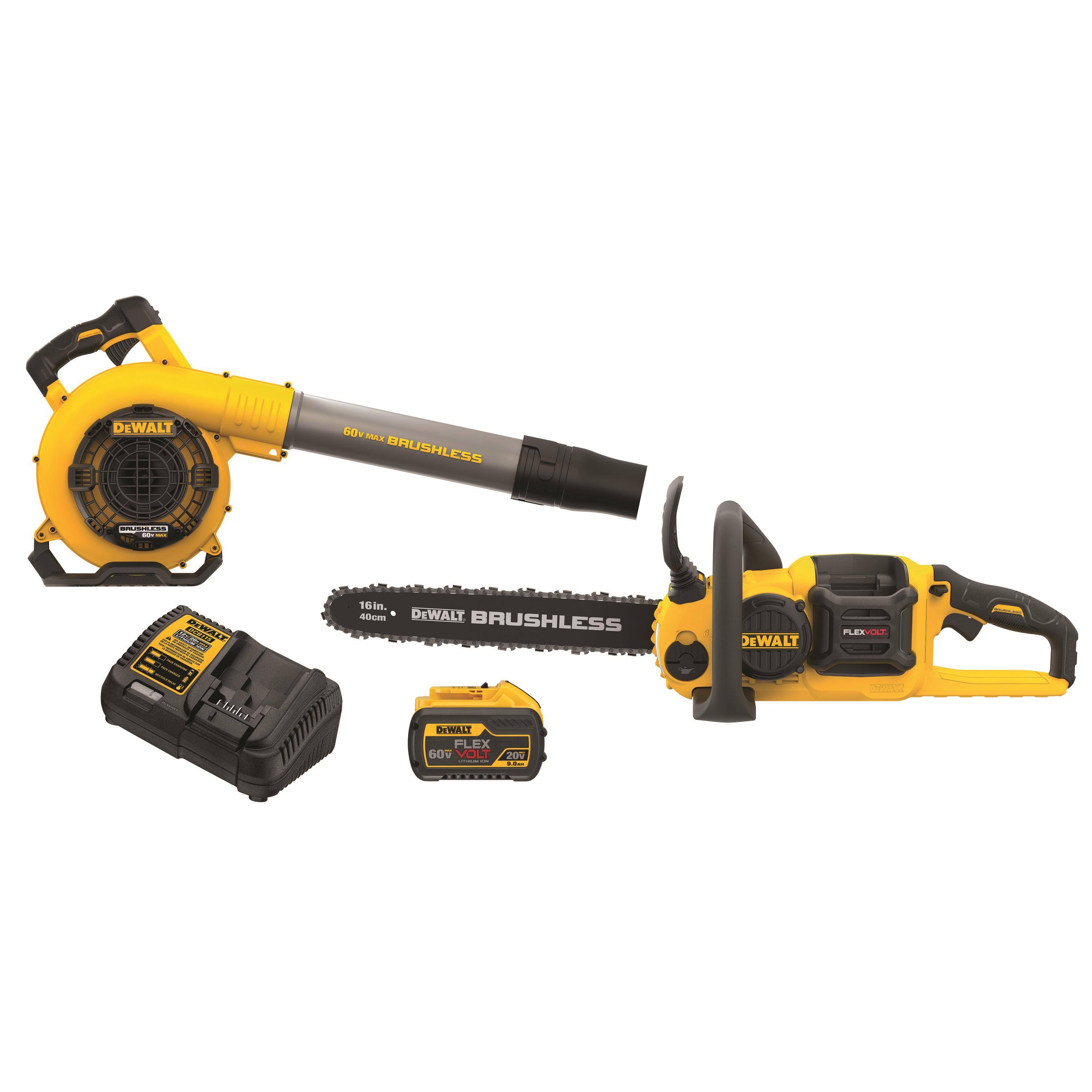 DeWalt DCKO667X1 60V Max* Chainsaw/Blower Combo Kit