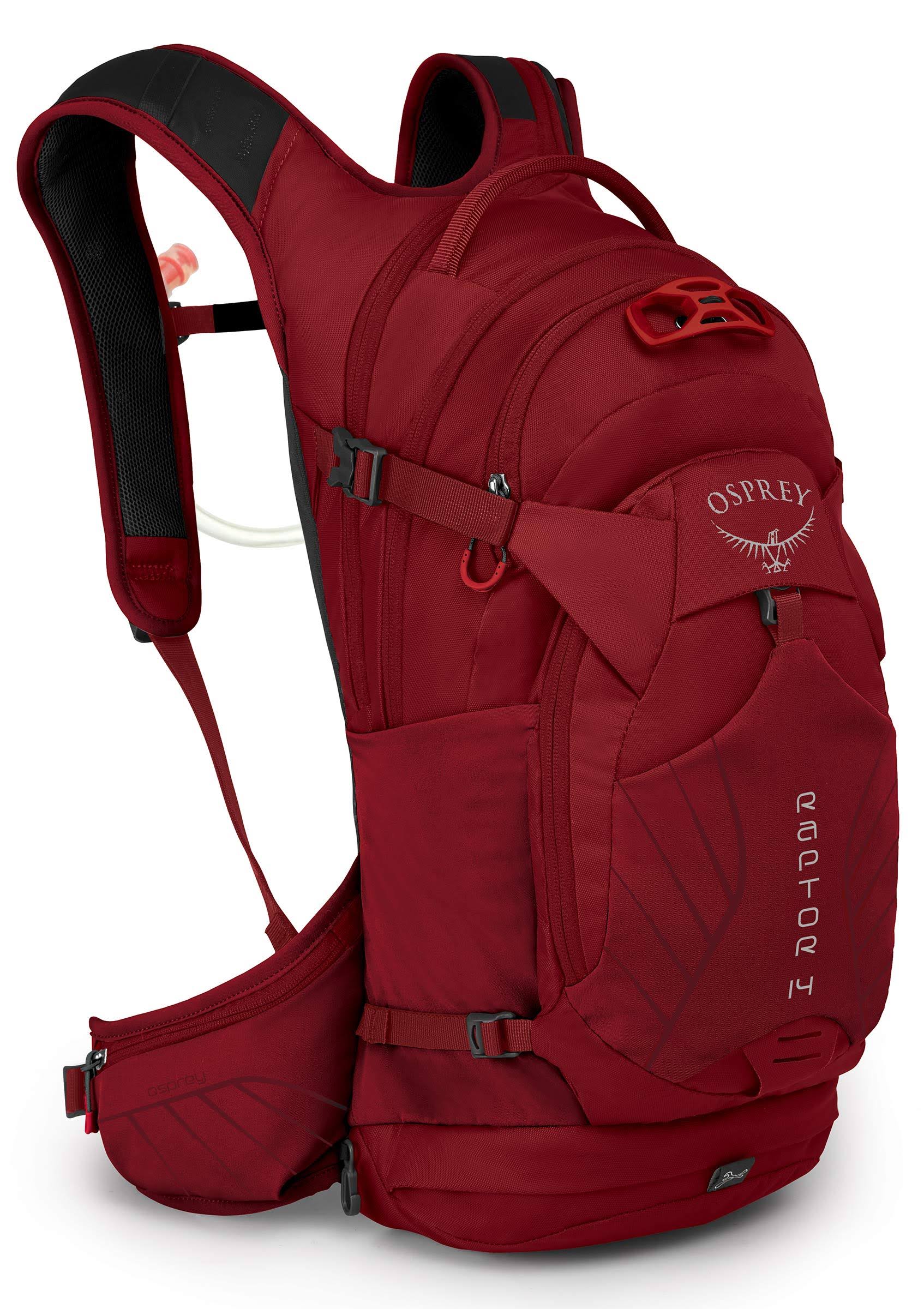 Osprey Raptor 14 (Wildfire Red)