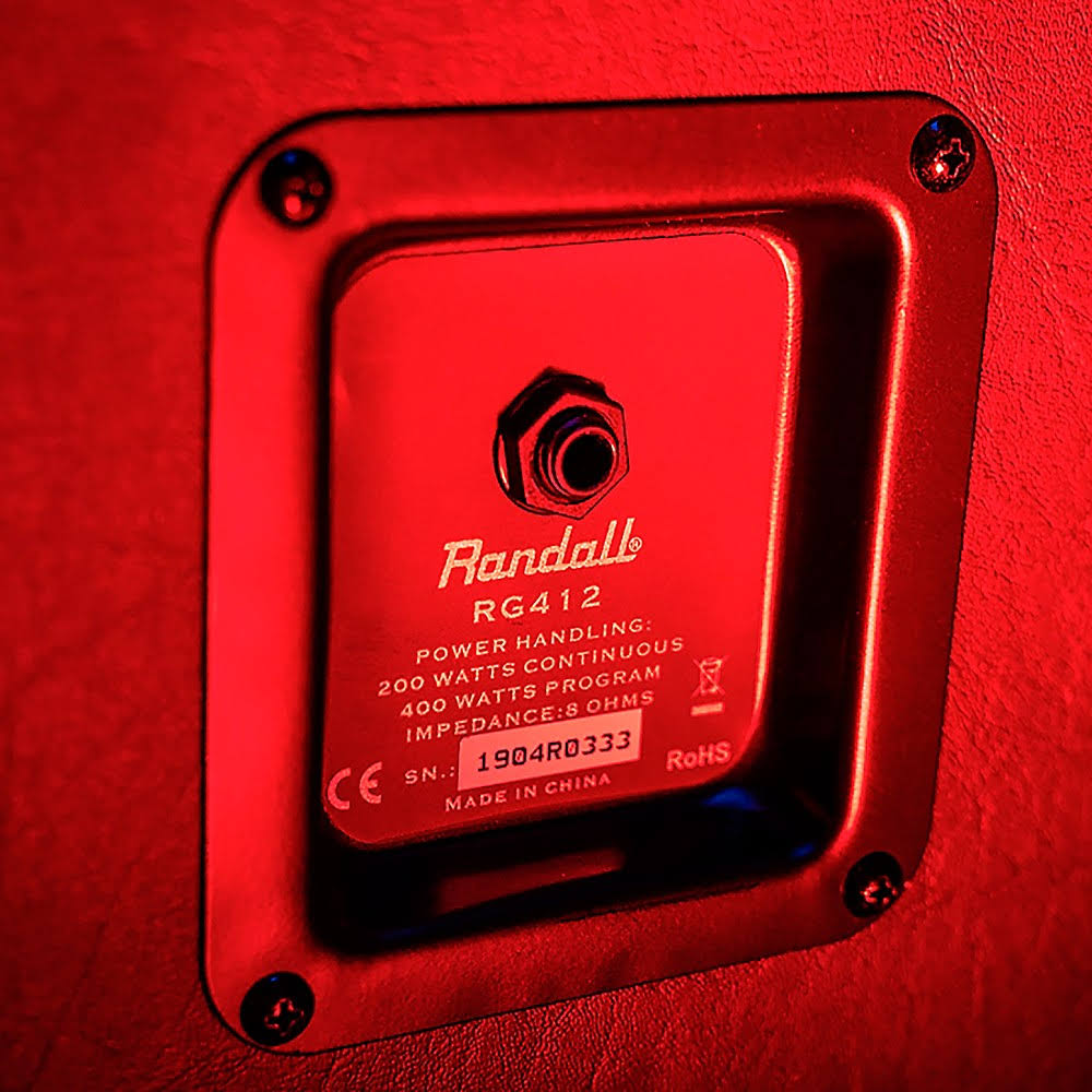 Randall RG412 4x12 Guitar Speaker Cabinet