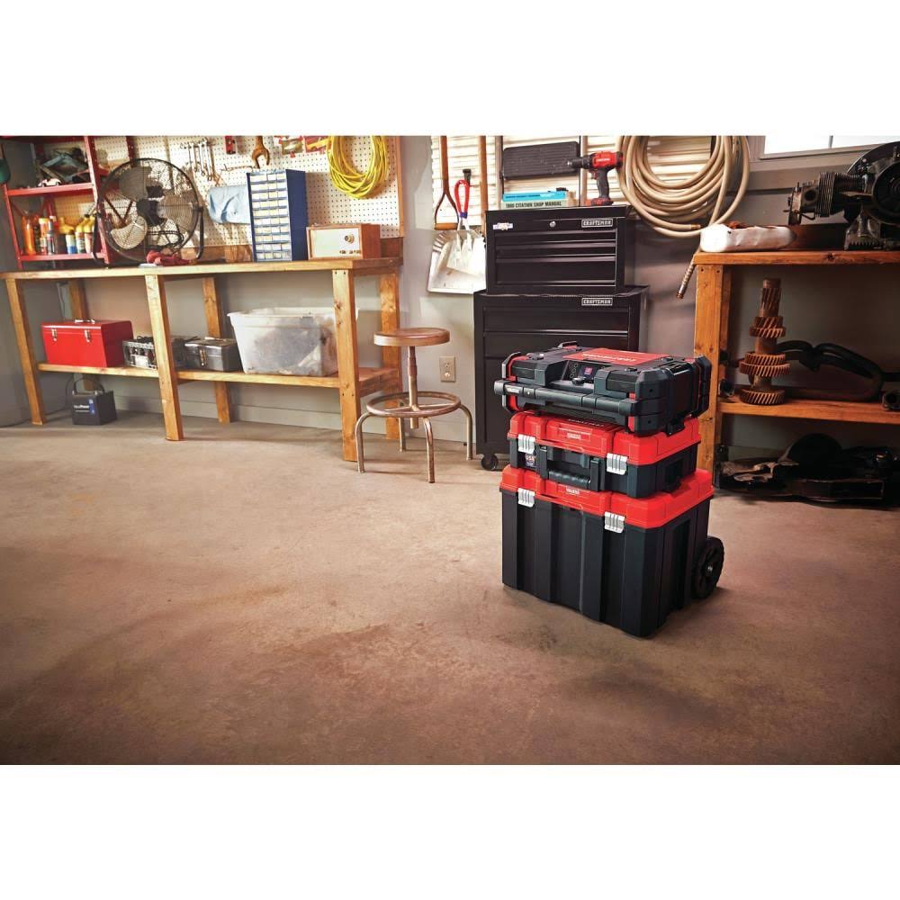 Craftsman VERSASTACK Water Resistant Cordless Jobsite Radio/Charger