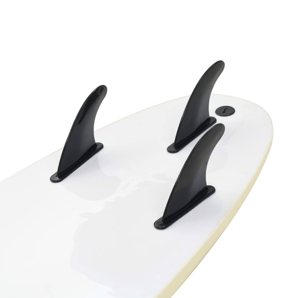 vidaXL Surfboard 66.9x22 Blue and Cream