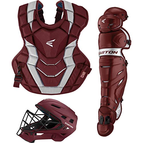 Easton | Elite X Baseball Catcher's Equipment | Box Set | NOCSAE Approved | Youth/Intermediate/Adult | Multiple Colors