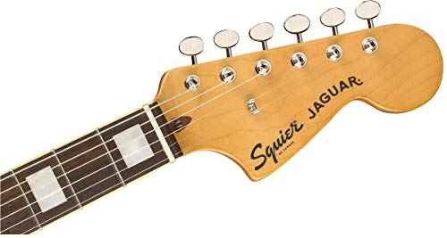 Squier Classic Vibe 70s Jaguar Electric Guitar, with 2-Year Warranty, Surf Green, Laurel Fingerboard